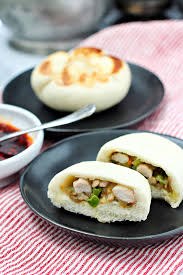 Steam Bao Buns  -chicken