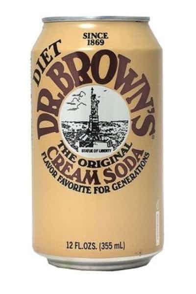 Dr Brown Diet Cream Soda