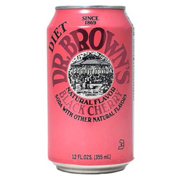 Dr Brown Diet Black Cherry