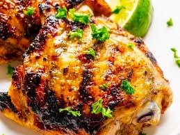 Grilled Chicken Thighs