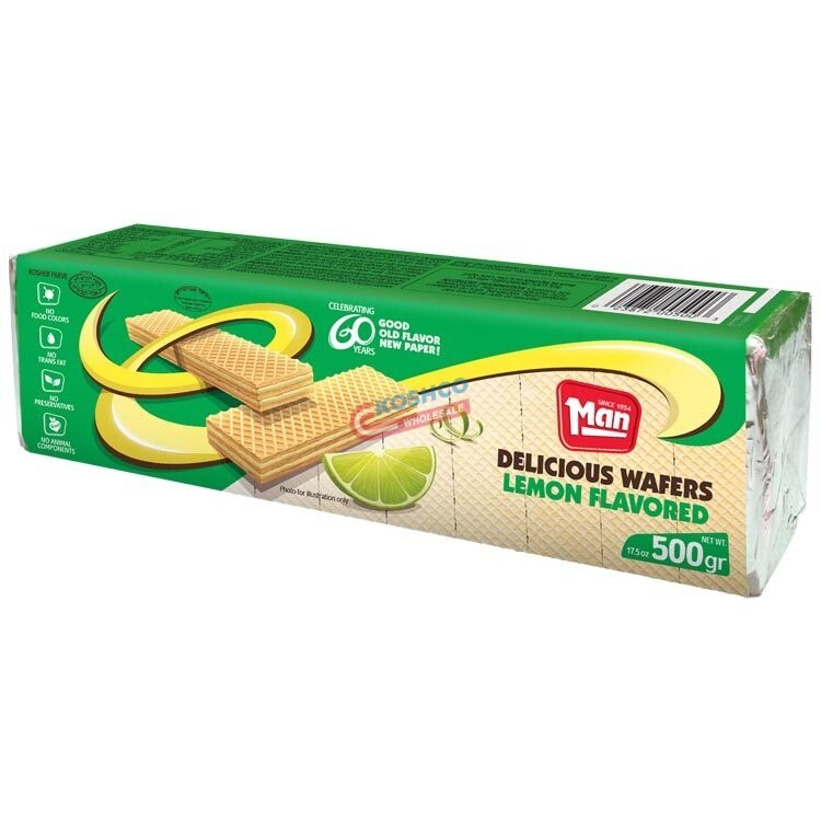 Man Lemon Wafers