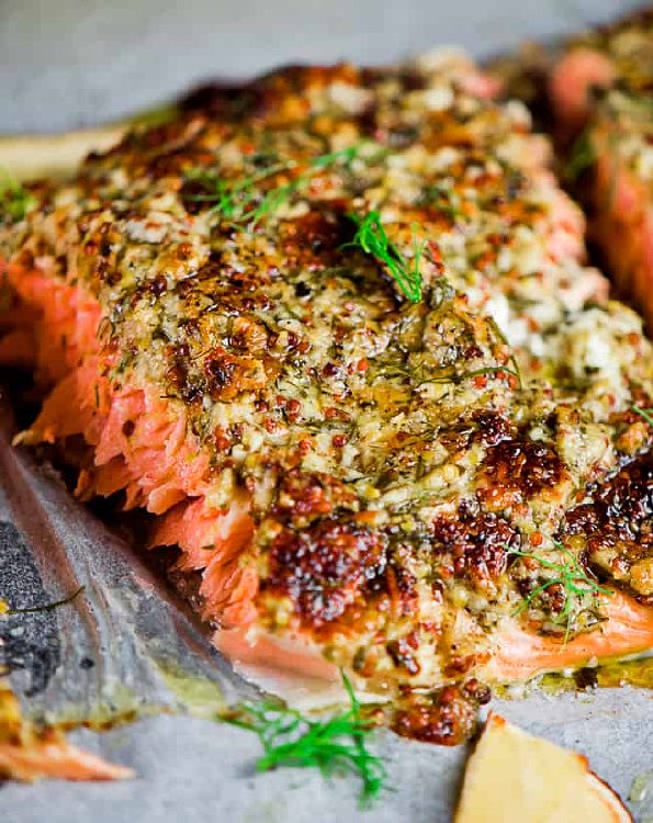 Parmesan Crusted Salmon