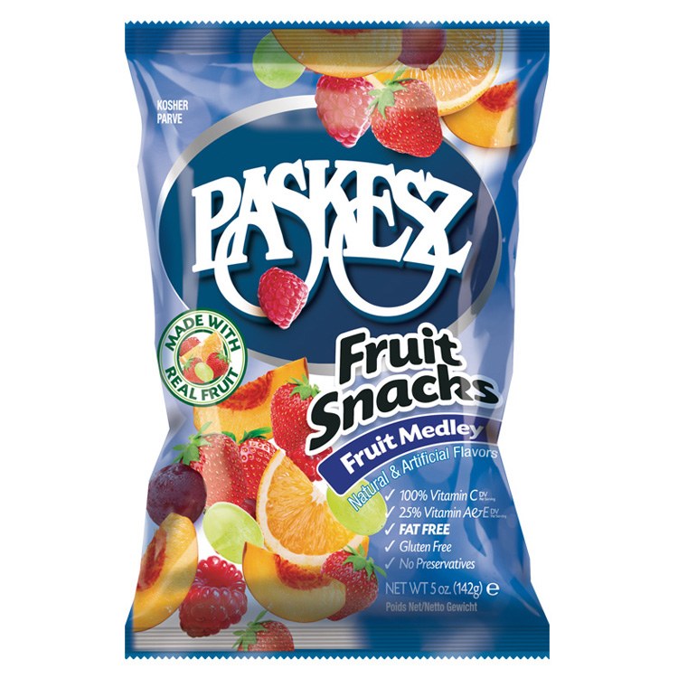 Paskez Fruit Snacks Medley