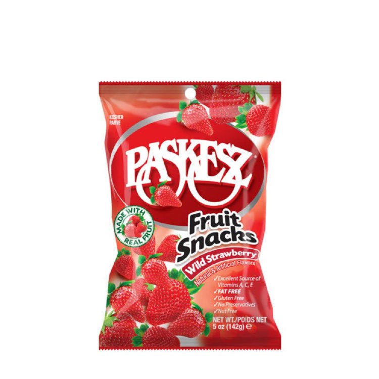 Paskez Fruit Snacks Strawberry