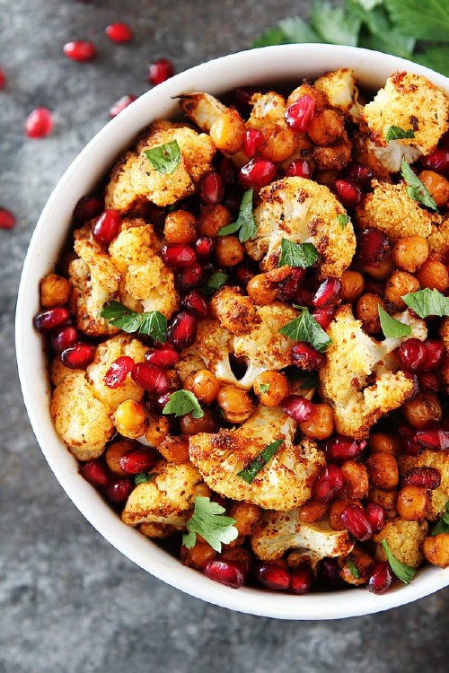 Roasted Cauliflower &amp; Chickpea