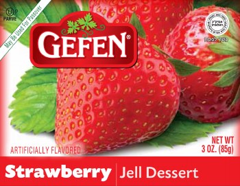 Gefen Strawberry Jello