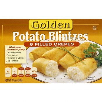 Golden Potato Blintz