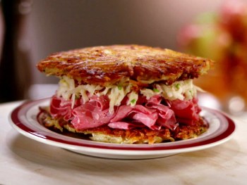 Latke Deli Sandwich