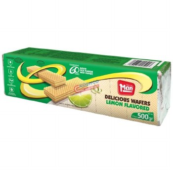 Man Lemon Wafers