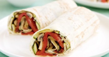 Mediterannean Vegy Wrap