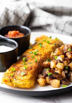 Omlets And Potatoes