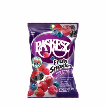 Paskez Fruit Snacks Very Berry