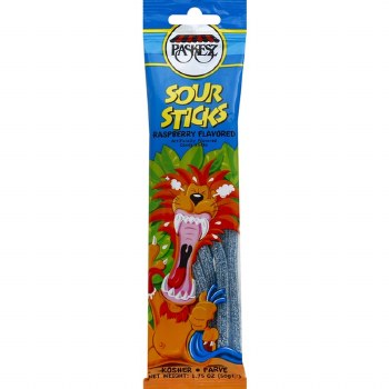 Paskez Sour Sticks Raspberry