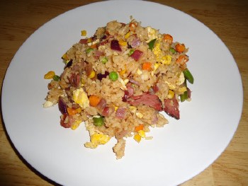 Pastrami Fried Rice - Serves 2
