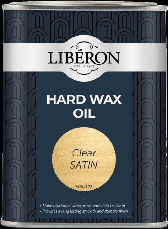 LIBERON HARD WAX OIL 1L SATIN