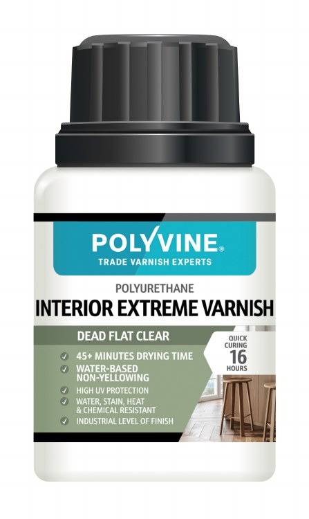 POLYVINE INTERIOR EXTREME VARNISH DEAD FLAT 100ML