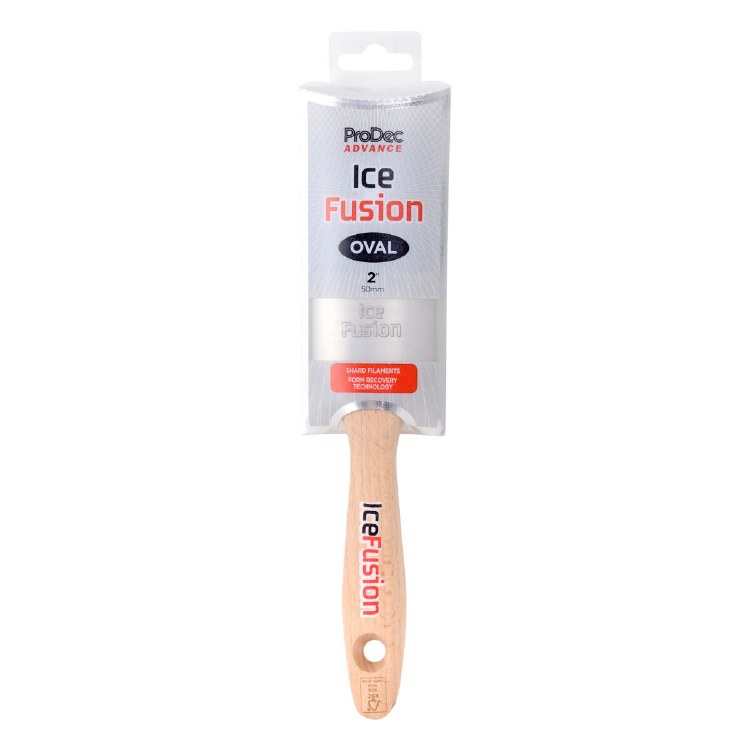 PRODEC ICE FUSION 2" OVAL PAINT BRUSH