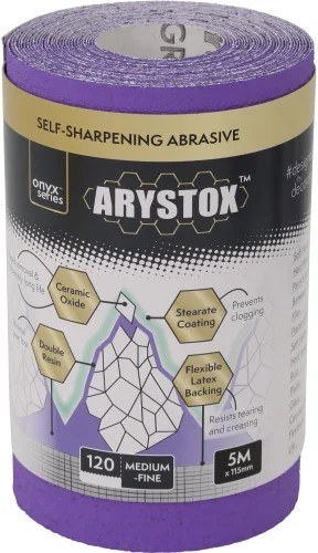 AXUS ARYSTOX CERAMIC OXIDE ABRASIVE GRIT 120 / FINE 5M