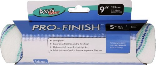AXUS PRO-FINISH 9" 38MM SHORT PILE SLEEVE 6 PACK