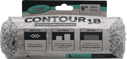 AXUS CONTOUR 18 9" 305MM LONG 18MM PILE 6 PACK