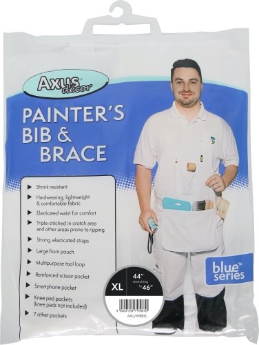 AXUS PAINTERS BIB & BRACE EXTRA LARGE