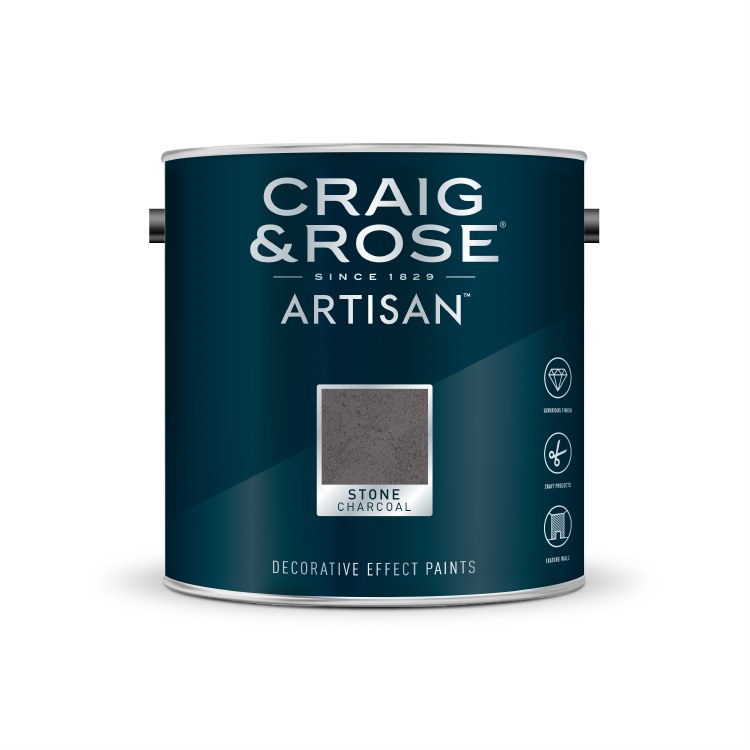 CRAIG & ROSE ARTISAN STONE EFFECT CHARCOAL 2.5L