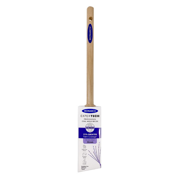 EXPERTECH X-TECH OVAL ANGLE BRUSH 38MM