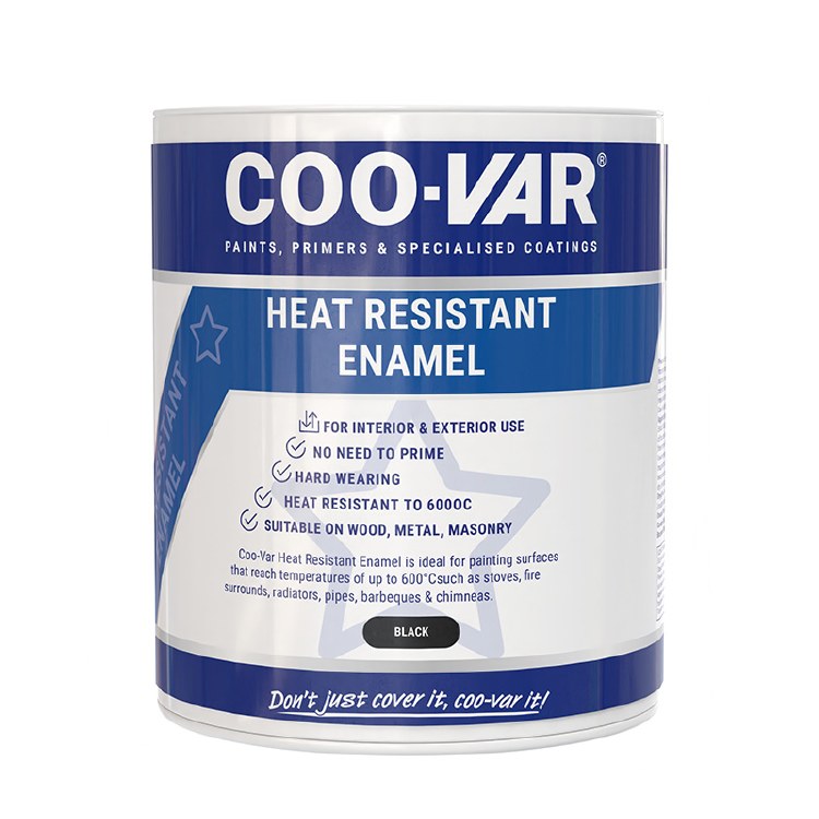 HEAT RESISTANT BLACK TO 600 DEGREE C 250ML