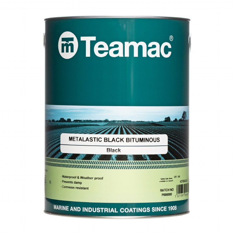 TEAMAC BLACK BITUMEN 2.5LT