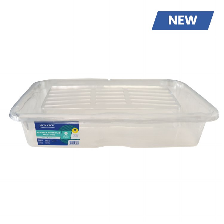 MONARCH PAINT SKUTTLE LID TRAY LINER 3 PACK