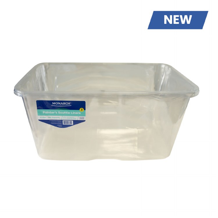 MONARCH 20L PAINT SKUTTLE LINERS 3 PACK