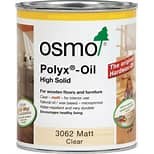 OSMO POLYX HIGH SOLID OIL 3062 CLEAR MATT 750ML