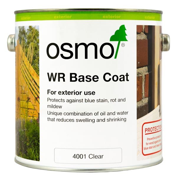 OSMO WR BASE COAT 4001 CLEAR 2.5LT