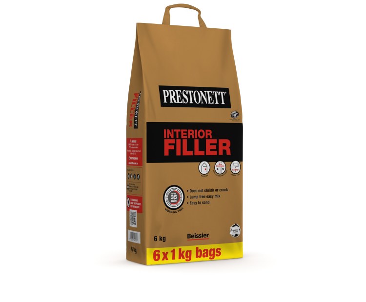 PRESTONETT INTERIOR POWDER FILLER 6 X 1KG