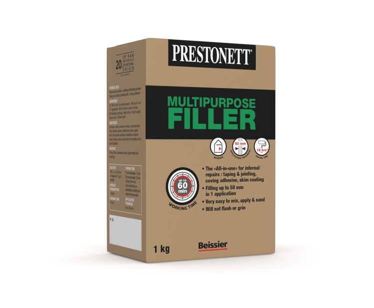 PRESTONETT MULTI PURPOSE FILLER 1KG WHITE