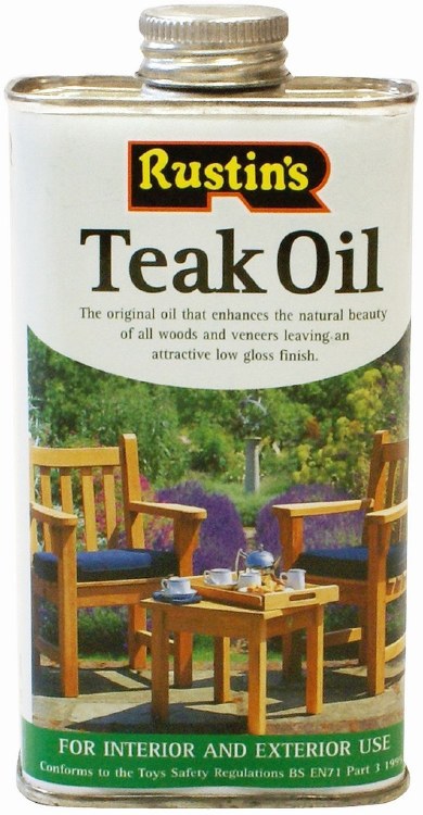 RUSTINS TEAK OIL 250ML