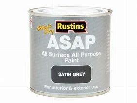 ALL SURFACE ALL PURPOSE PAINT 250ML GREY SATIN