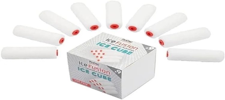 ICE FUSION ICE CUBE 9 X LINT FREE MINI ROLLER SLEEVES