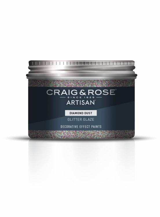 CRAIG & ROSE ARTISAN GLITTER GLAZE DIAMOND DUST 100ML