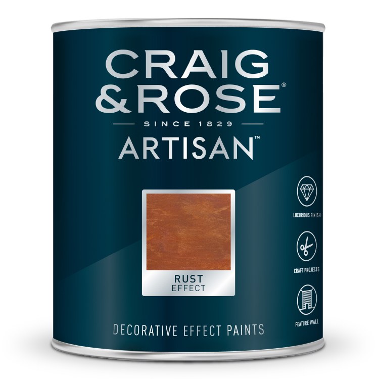 CRAIG & ROSE ARTISAN RUST EFFECT PAINT 750ML