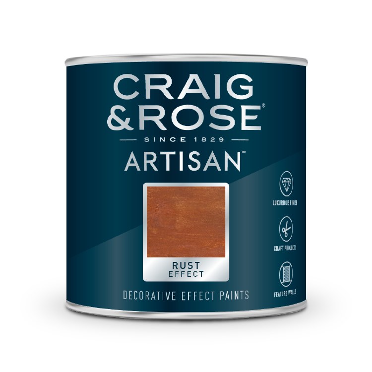 CRAIG & ROSE ARTISAN RUST EFFECT PAINT 250ML