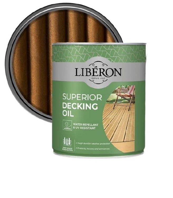 LIBERON DECKING OIL 5L MEDIUM OAK