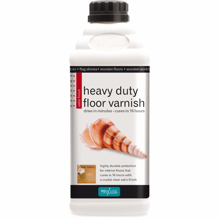 POLYVINE HEAVY DUTY FLOOR VARNISH SATIN 2L