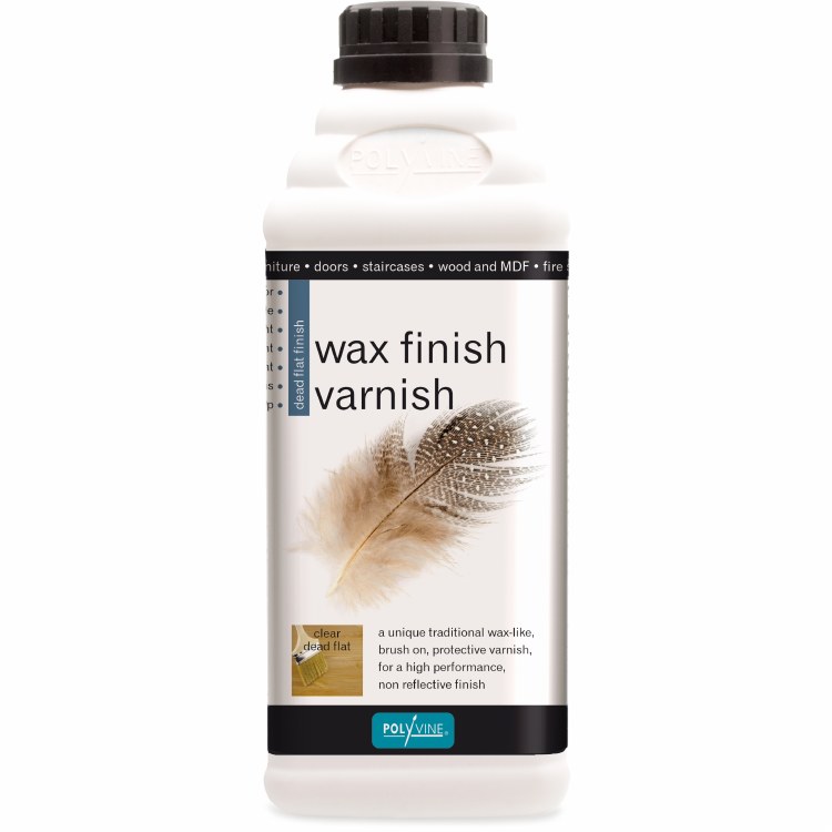 POLYVINE WAX FINISH VARNISH DEAD FLAT 1L