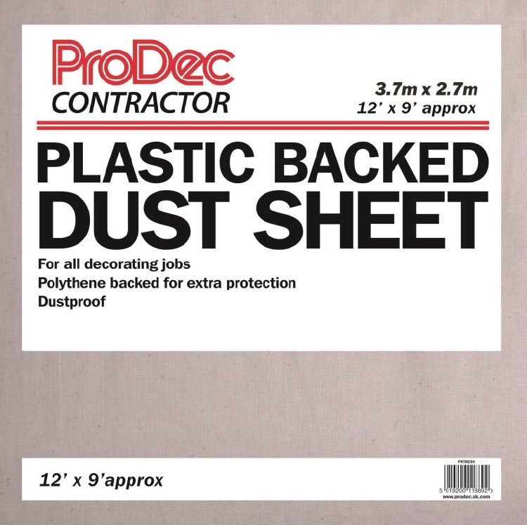 PROTECTER DUST SHEET 12 X 9