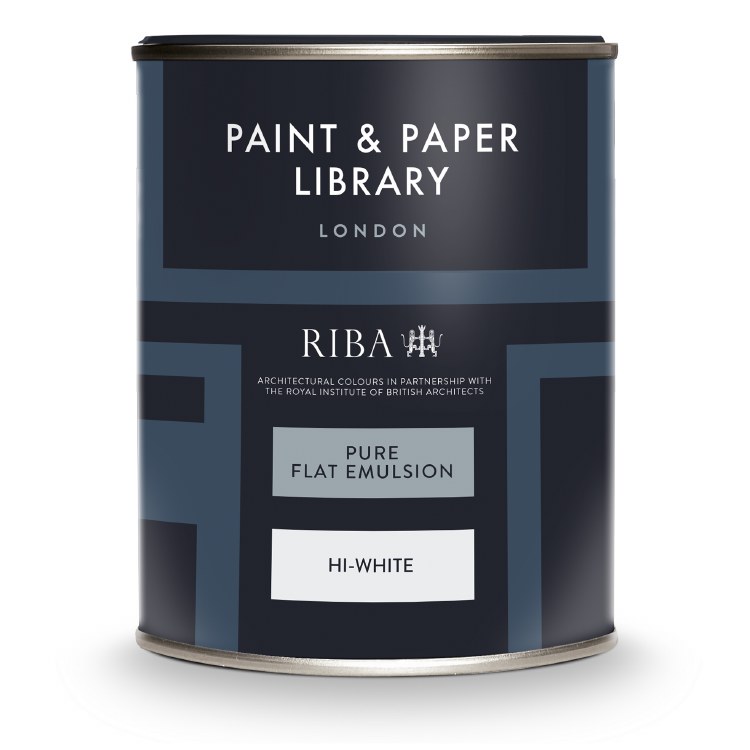 PAINT LIBRARY PURE FLAT EMULSION 750ML COLOURED
