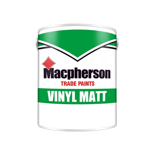 MACPHERSON VINYL MATT 5L - PICK YOUR COLOUR CHOICE.