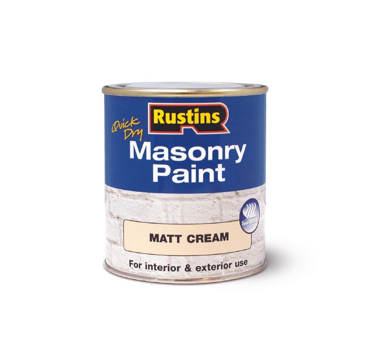 MASONRY PAINT 500ML MATT CREAM