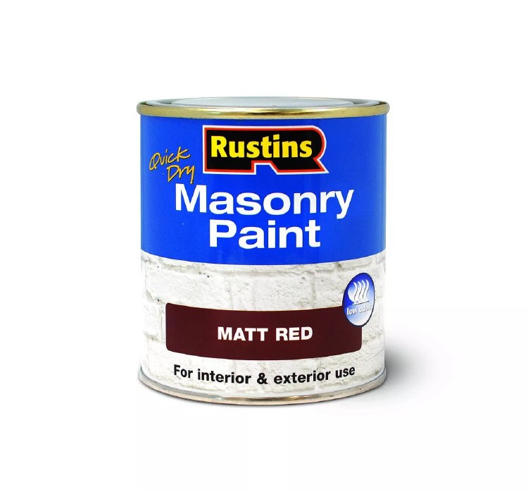 MASONRY PAINT 500ML MATT RED