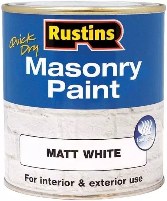MASONRY PAINT 500ML MATT WHITE